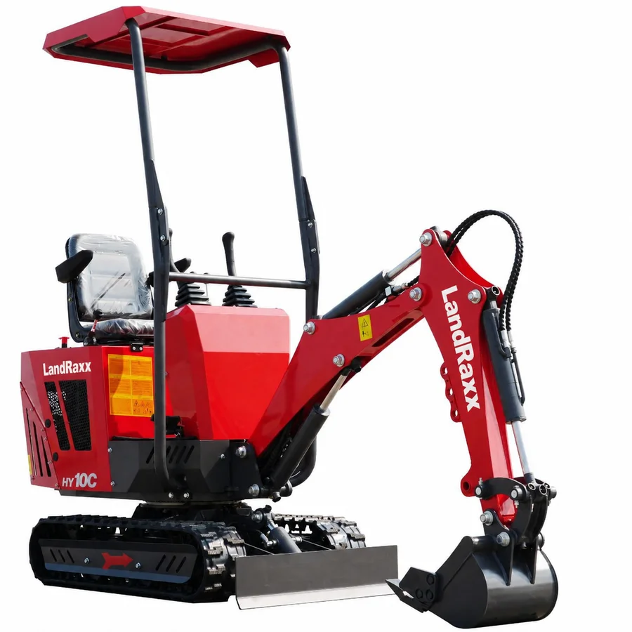 LandRaxx HY10C Mini Excavator — view 2