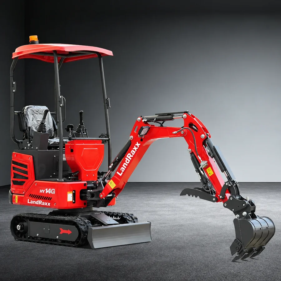 LandRaxx HY14G Mini Excavator — view 2