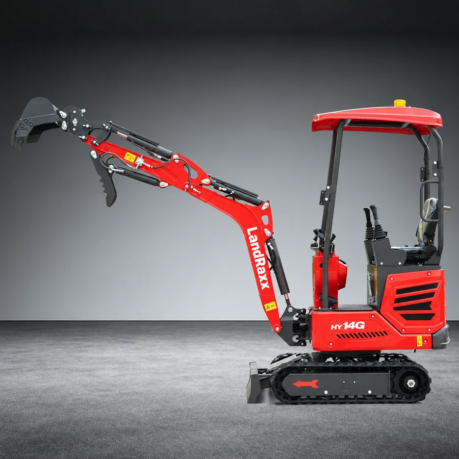 LandRaxx HY14G Mini Excavator — view 3