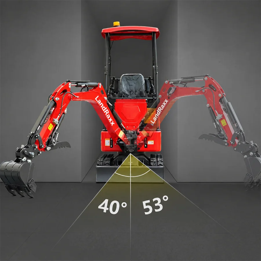 LandRaxx HY14G Mini Excavator — view 8